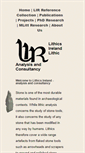 Mobile Screenshot of lithicsireland.ie